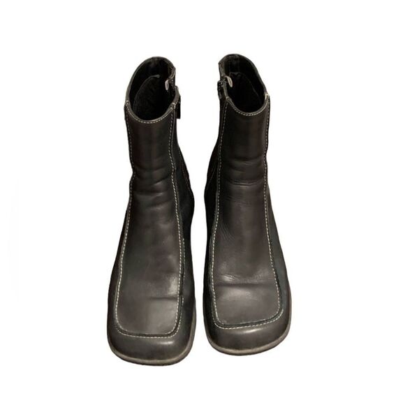 3 for $30! Black bakers boots. Leather size 7.5‎ - Picture 2 of 10